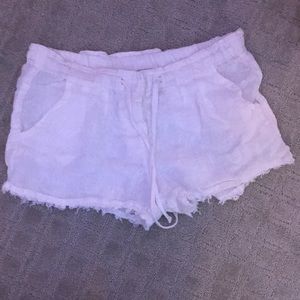 Florabella linen shorts